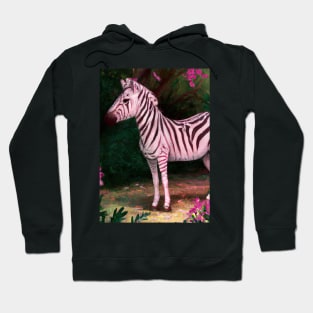 Pink Zebra Hoodie